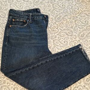 GAP women Dark Blue Straight Jeans